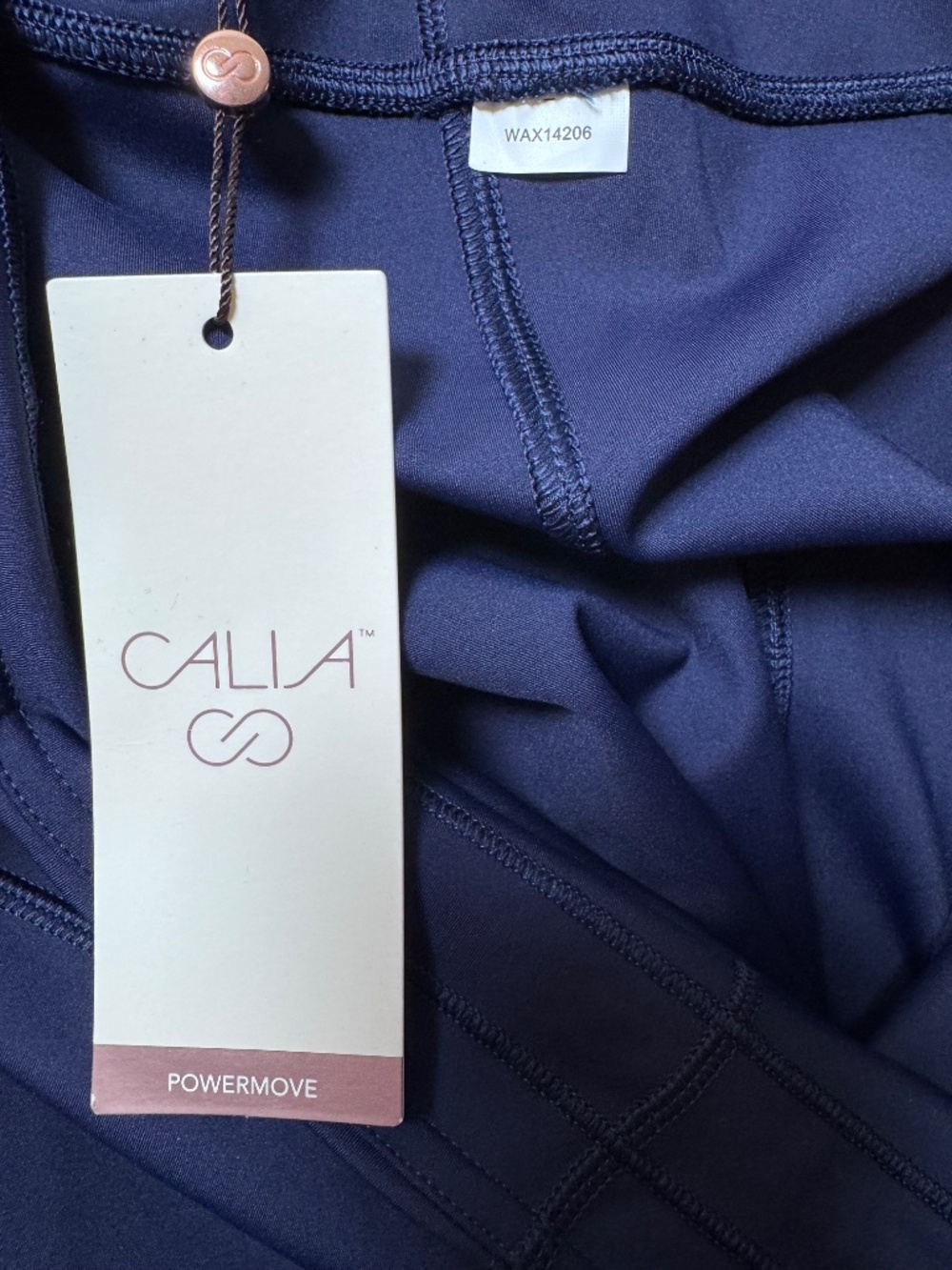 Calia Powermove 7/8 Leggings XXL Opulent Blue High Rise NWT - Picture 6 of 11